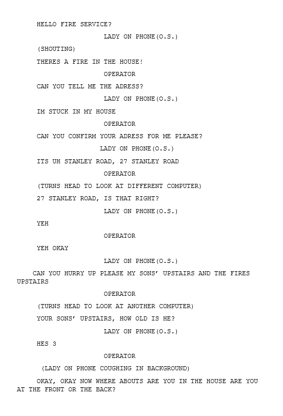 Act Rope Skill Script operator work (script/3 act structure)