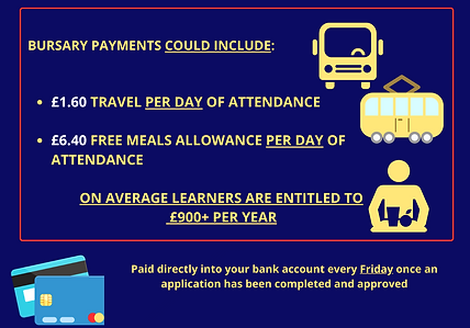 Bursary Application Flyer