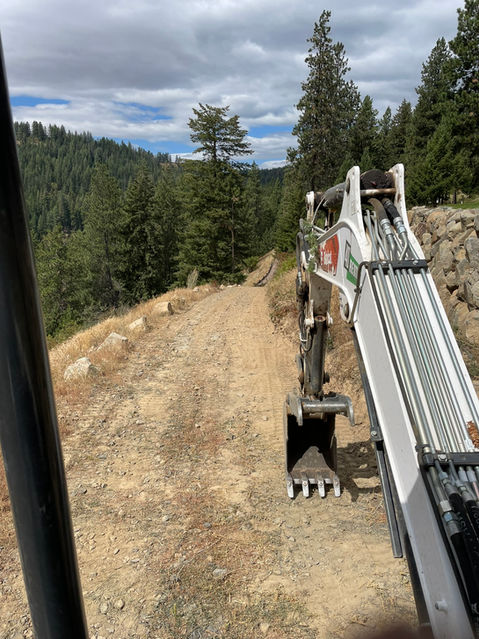 Clearing and Prepping the Land for New Roads