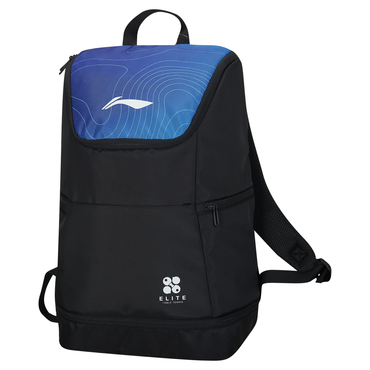 LI-NING mochila ABSV039 negra/azul