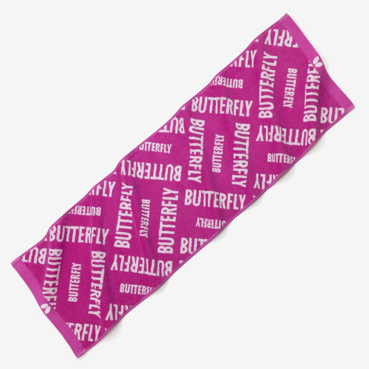 BUTTERFLY Toalla Ramic Sports rosa y blanco