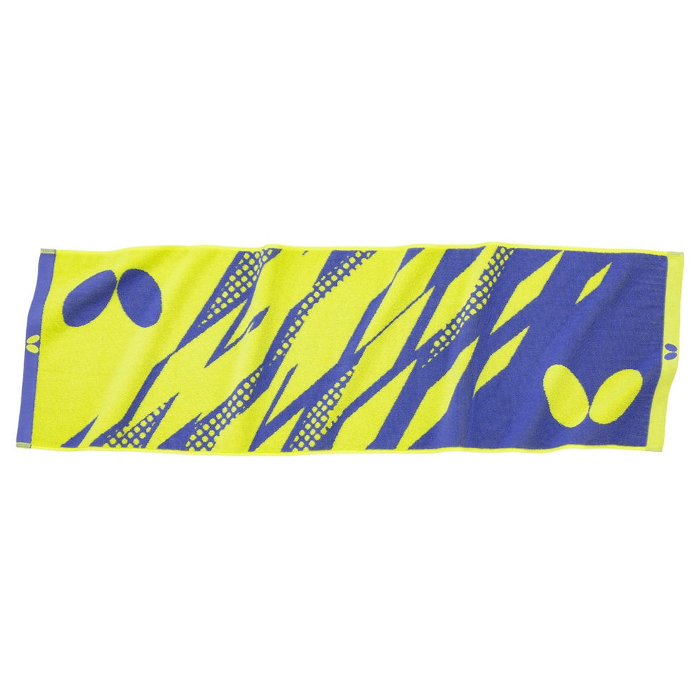 Miniatura: BUTTERFLY Toalla Atomis Sports amarilla y azul