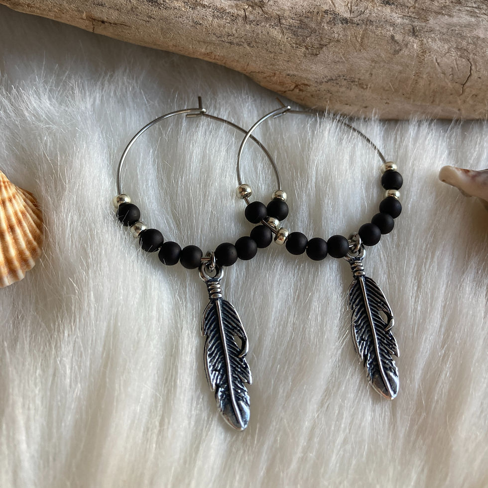 Boucles d'oreilles créoles bohèmes