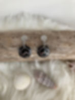 Boucles d'oreilles montagnes noires