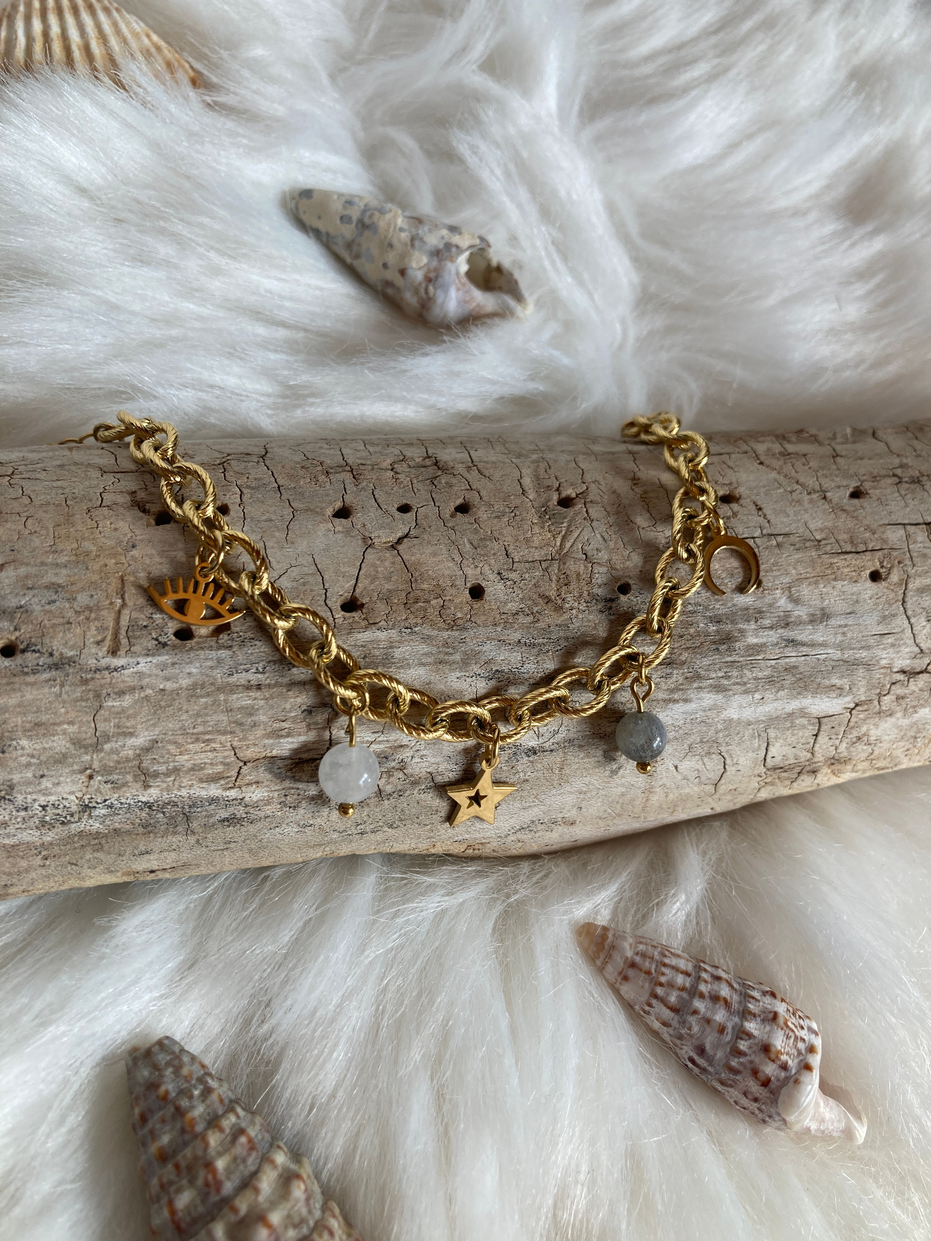 Bracelet "Clarté Lunaire"