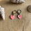 Miniaturbild: Boucles d'oreilles amour fillettes corail