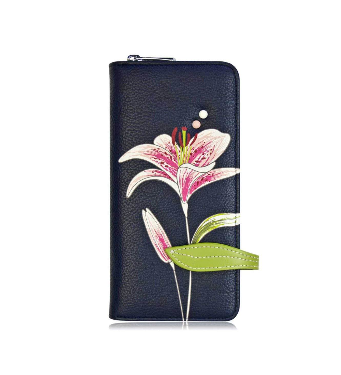 Porte-monnaie Clutch Liliana marine - extérieur