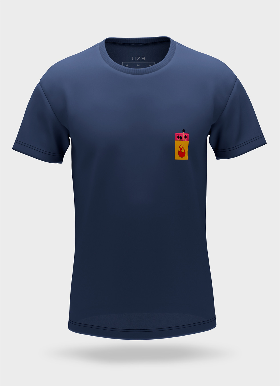 CAMISETA ESTONADA COM ESTAMPA