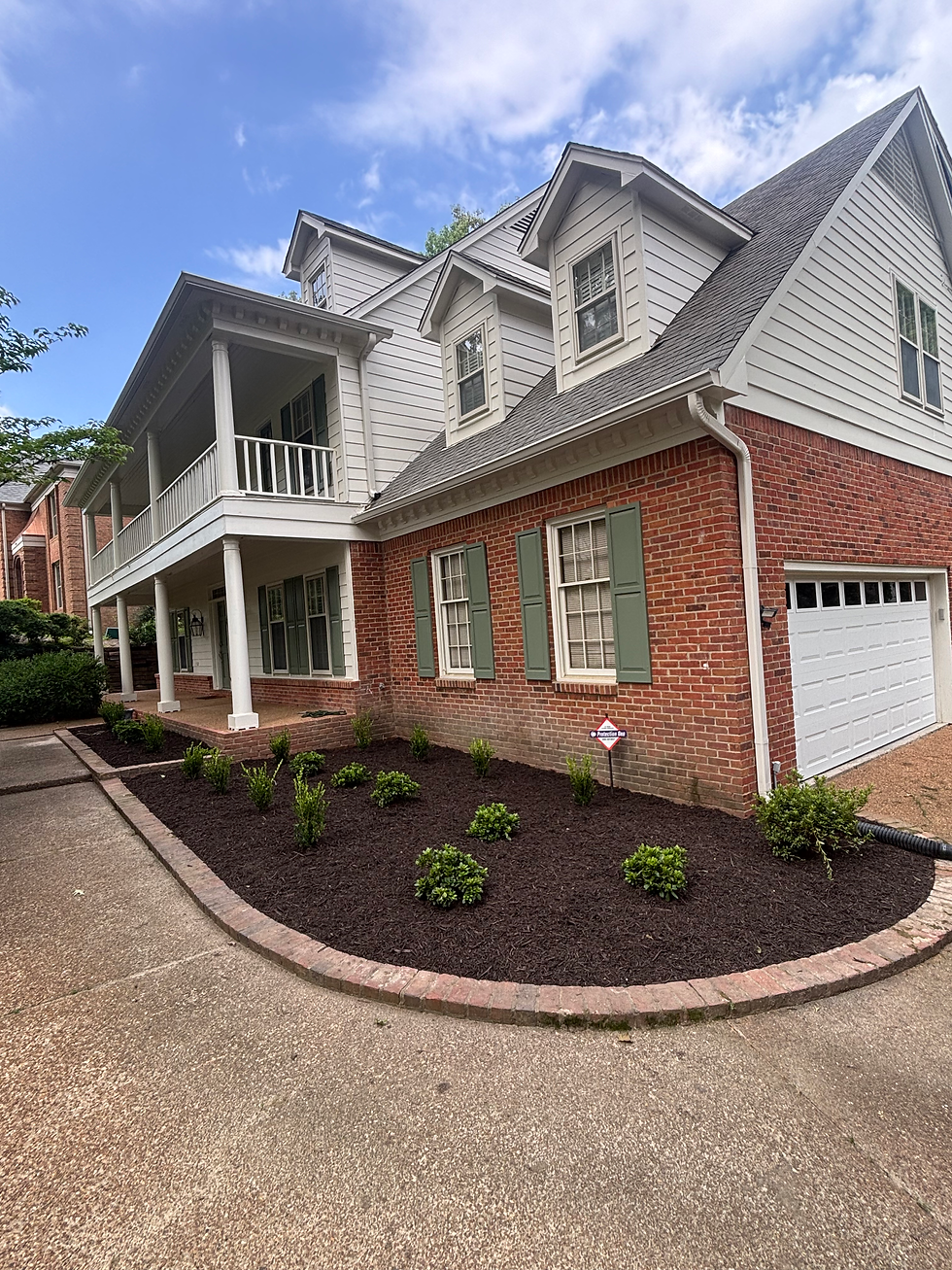 Custom landscaping installed by Murillo Landscape and Tree