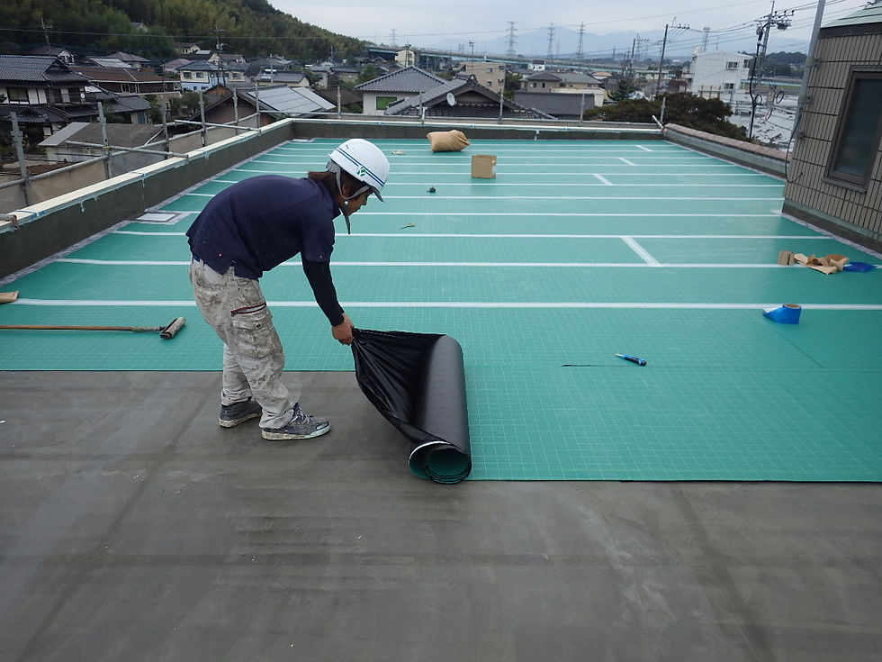 ウレタン塗膜防水工事
