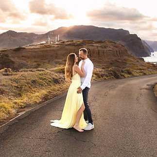 Couple photoshoot in Madeira mountains – photographer in Madeira capturing love story session