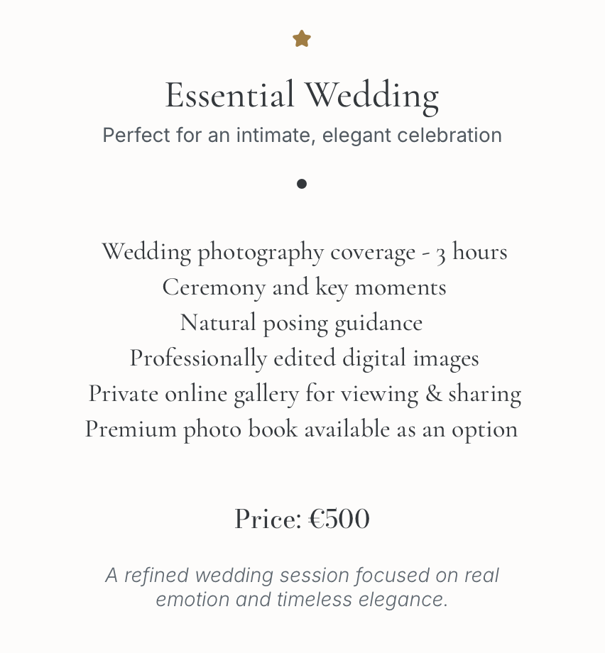 Essential Wedding Package in Madeira