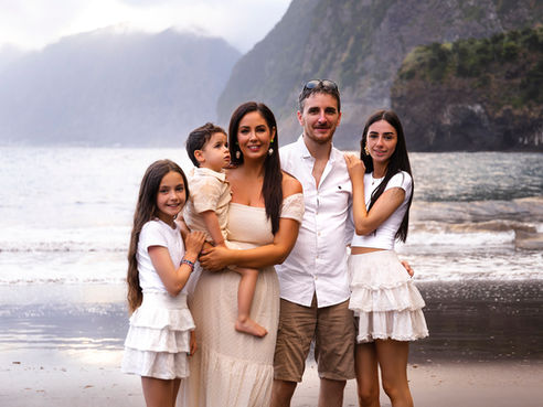 Family photoshoot Madeira