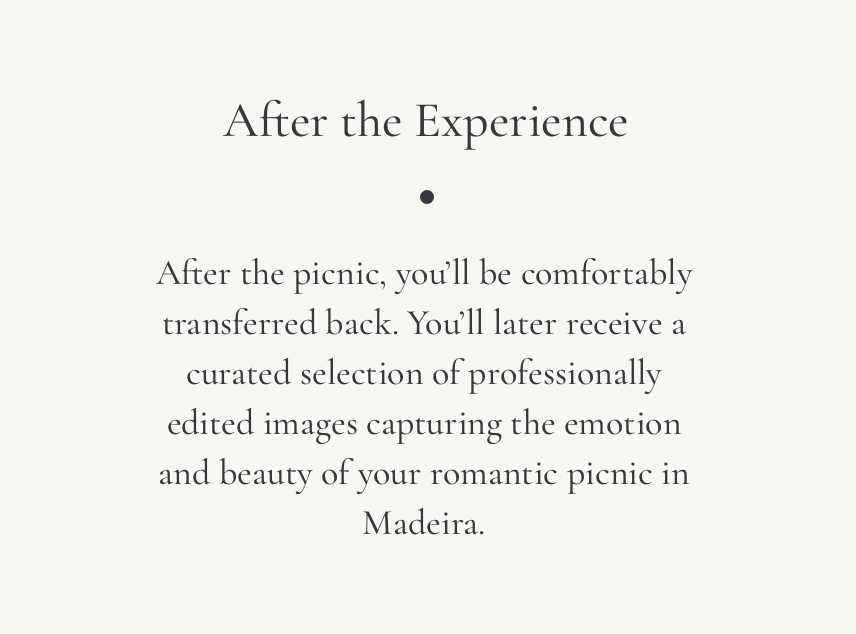 After the Experience