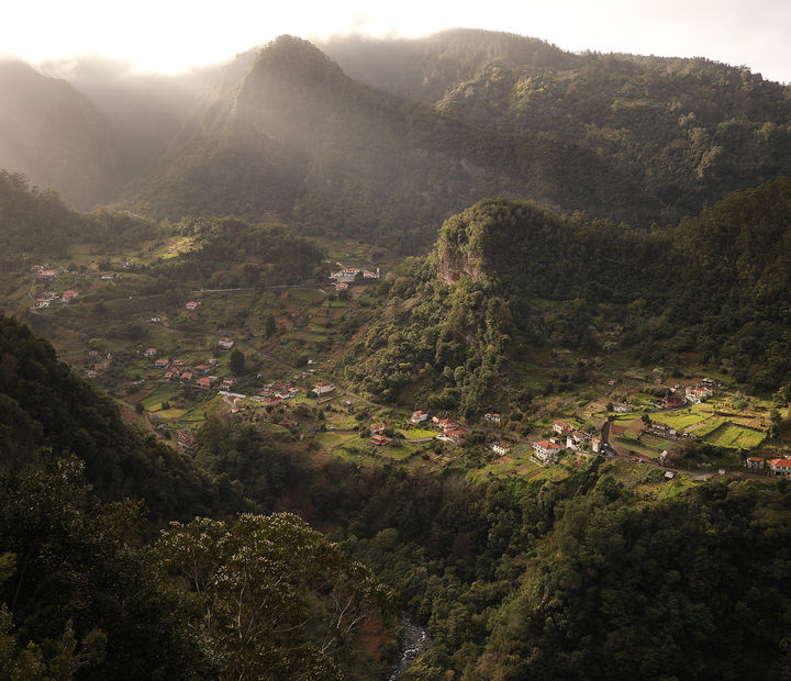 Mountain village in Madeira