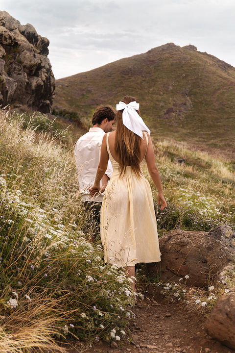 Honeymoon photography Madeira beach session