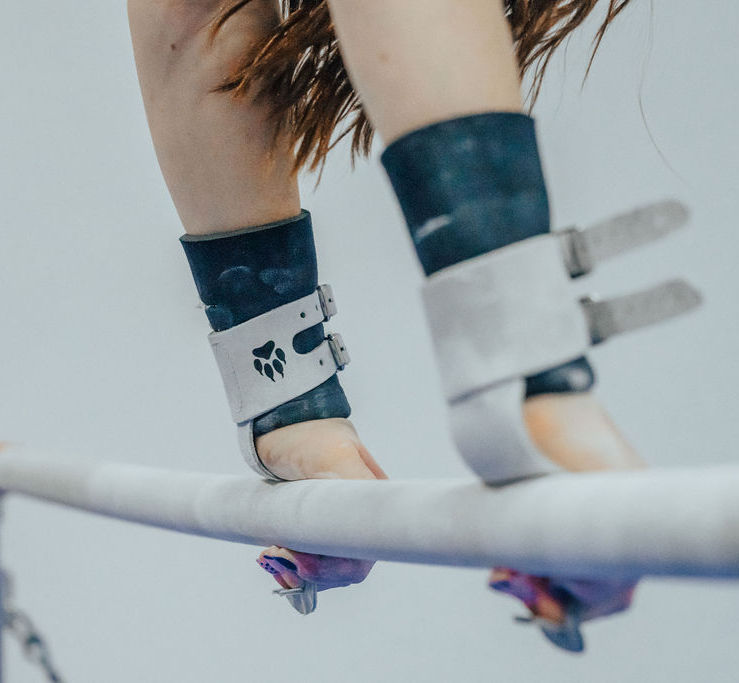 Thumbnail: Elite - Women's Uneven Bar Gymnastics Grips - Buckle (Narrow)