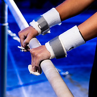 Women's uneven bar dowel grips - narrow