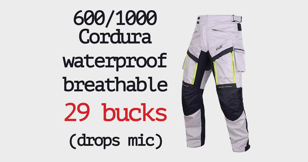 Do 600D/1000D Cordura Adventure Riding 