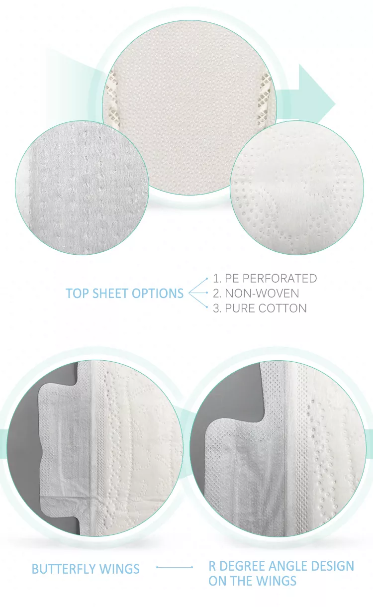 Top sheet materials of panty liner