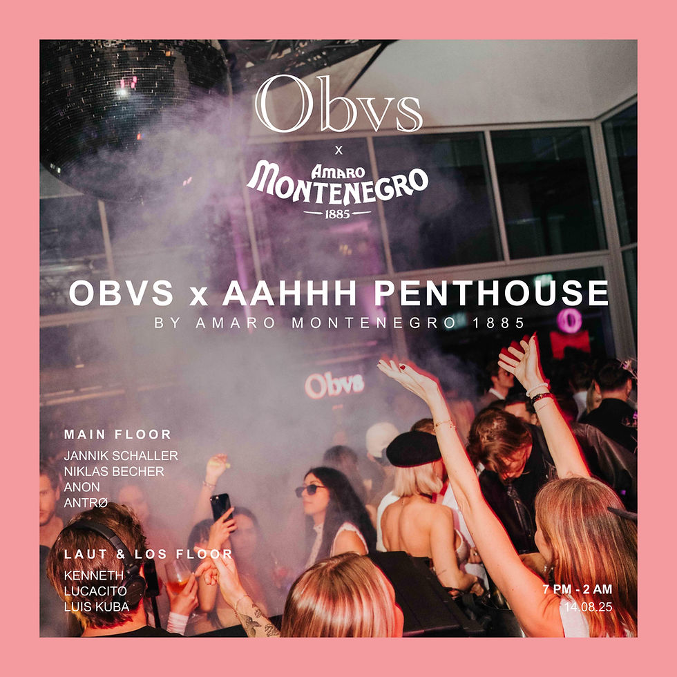 OBVS x AMARO MONTENEGRO 1885 - Penthouse Nights