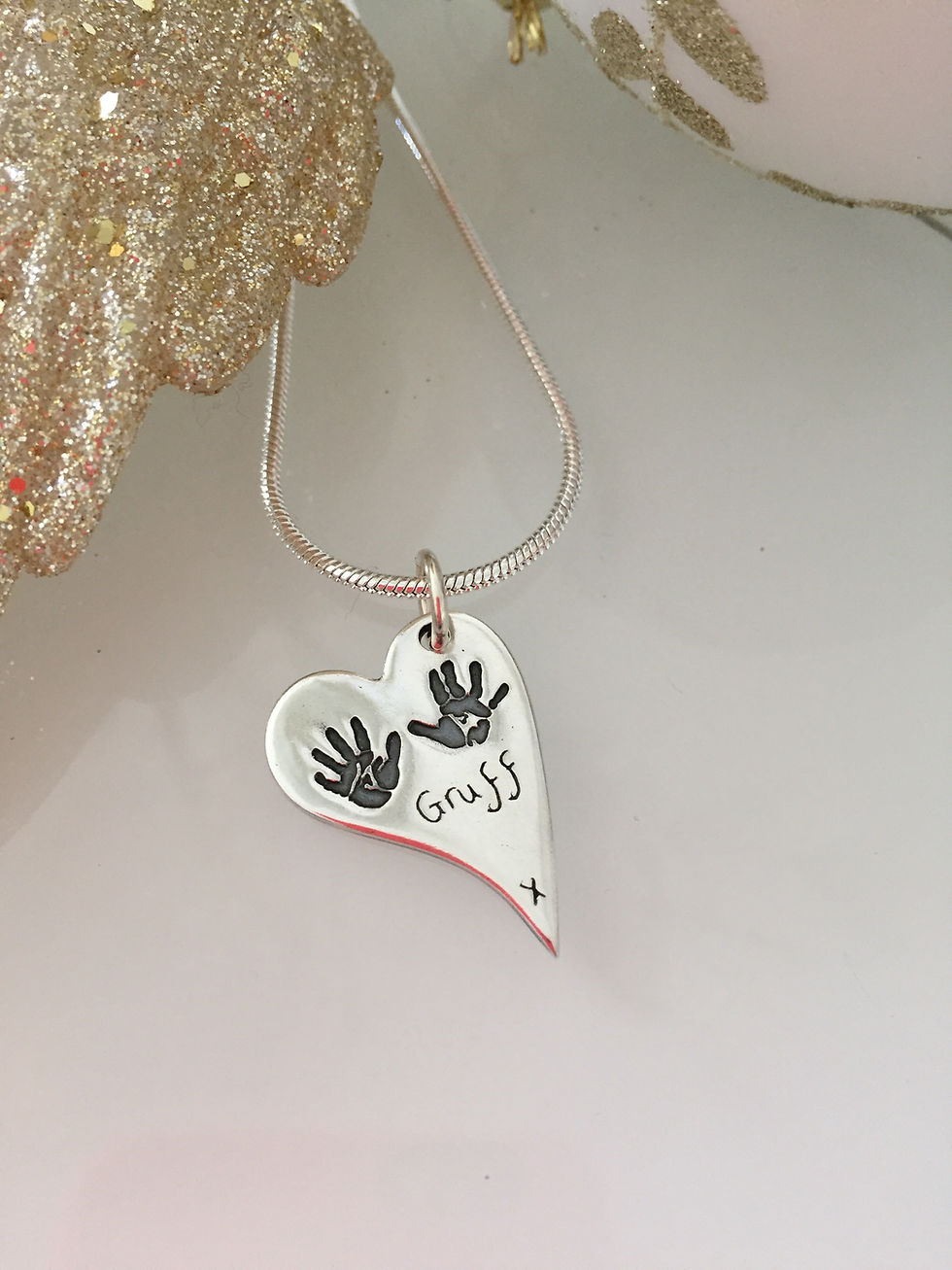 Thumbnail: Hand and Footprint Necklace