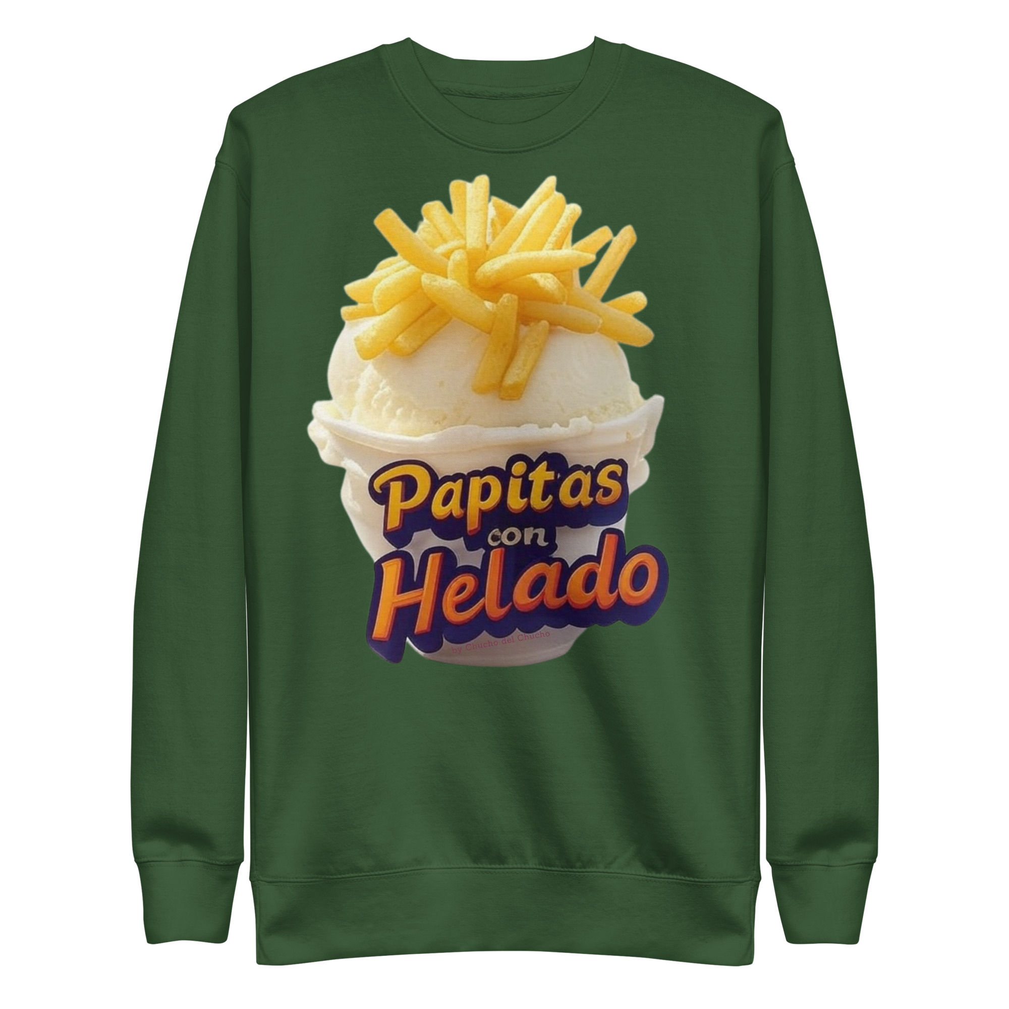 Papitas con Helado! - Unisex Premium Sweatshirt