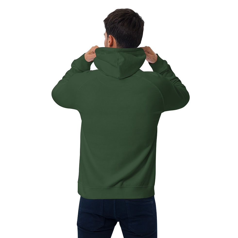 Miniatura: GUSANO EN LIBERTAD ! - Unisex eco raglan hoodie