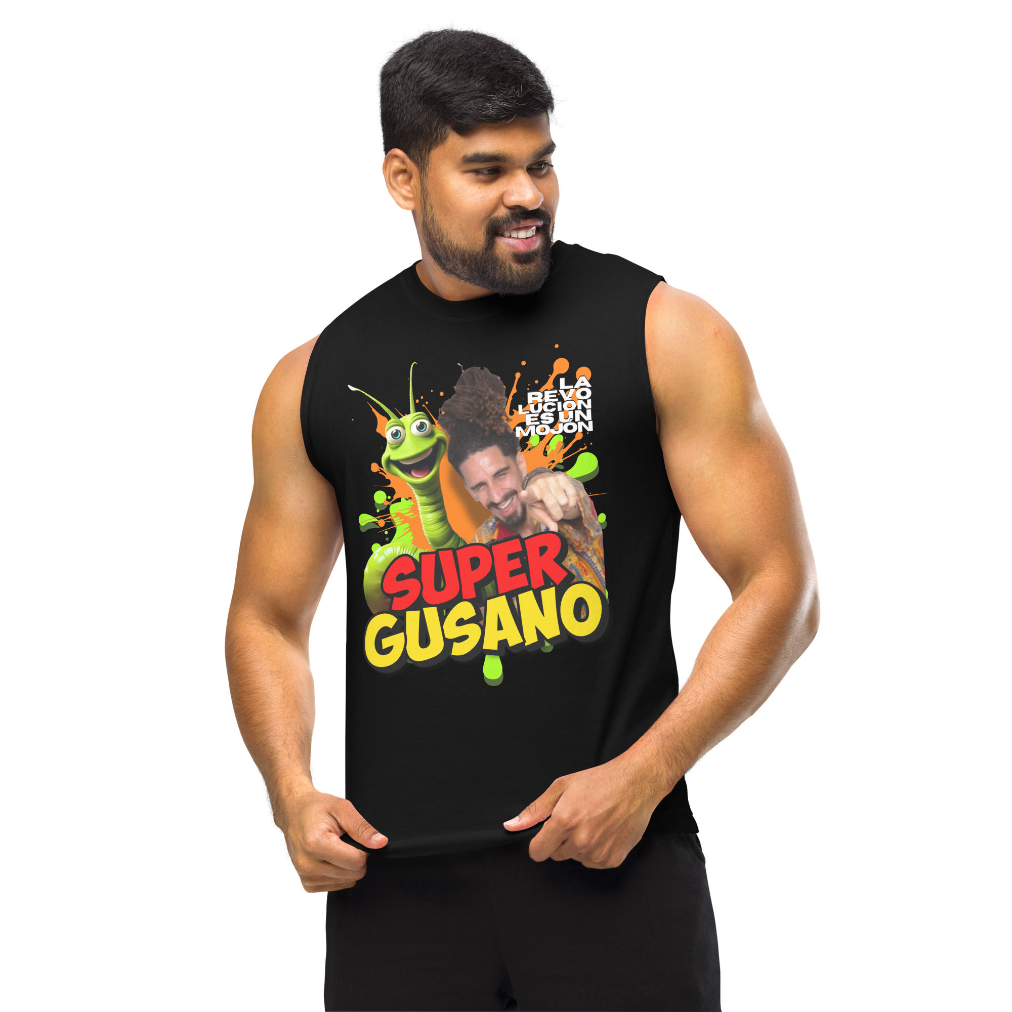 SUPER GUSANO - Muscle Shirt