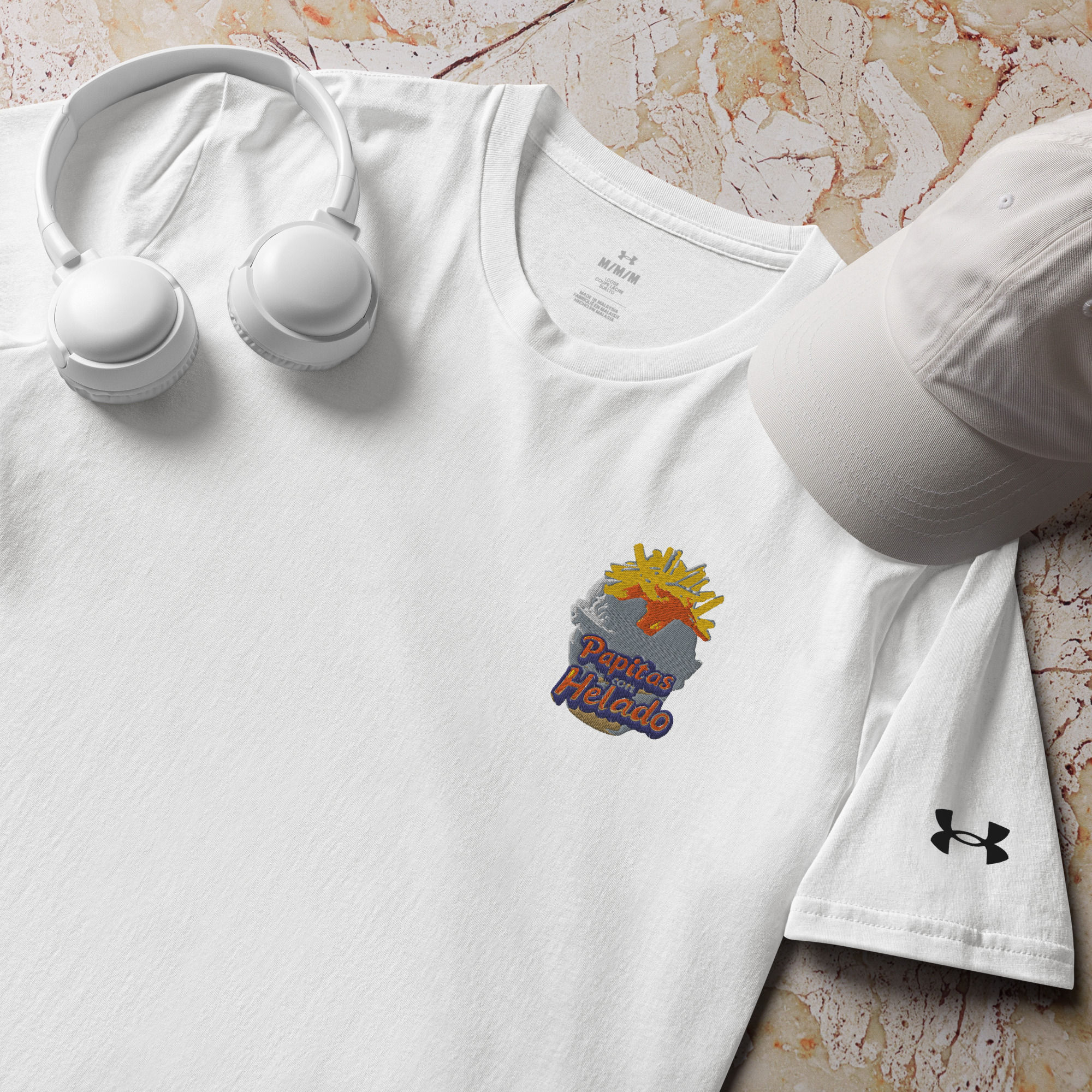 Papitas con Helado! - Under ArmourⓇ athletic t-shirt