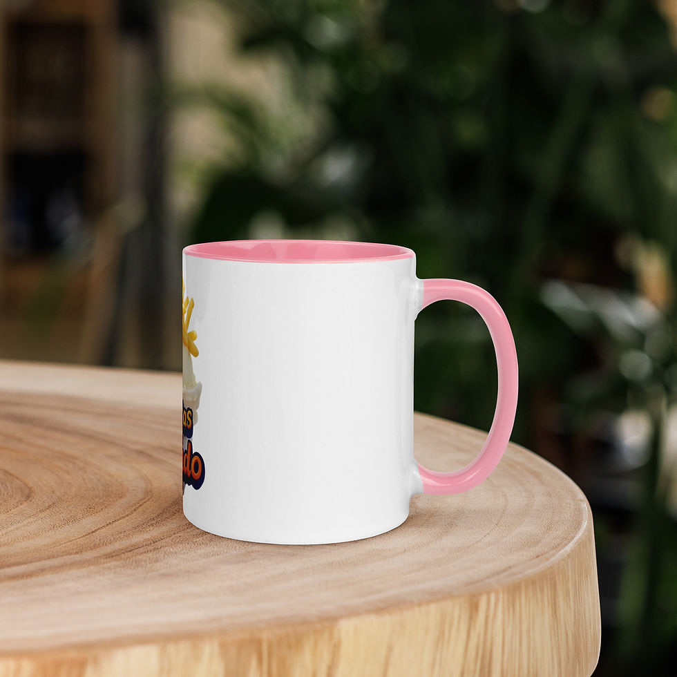 Miniatura: Papitas con Helado! - Mug with Color Inside