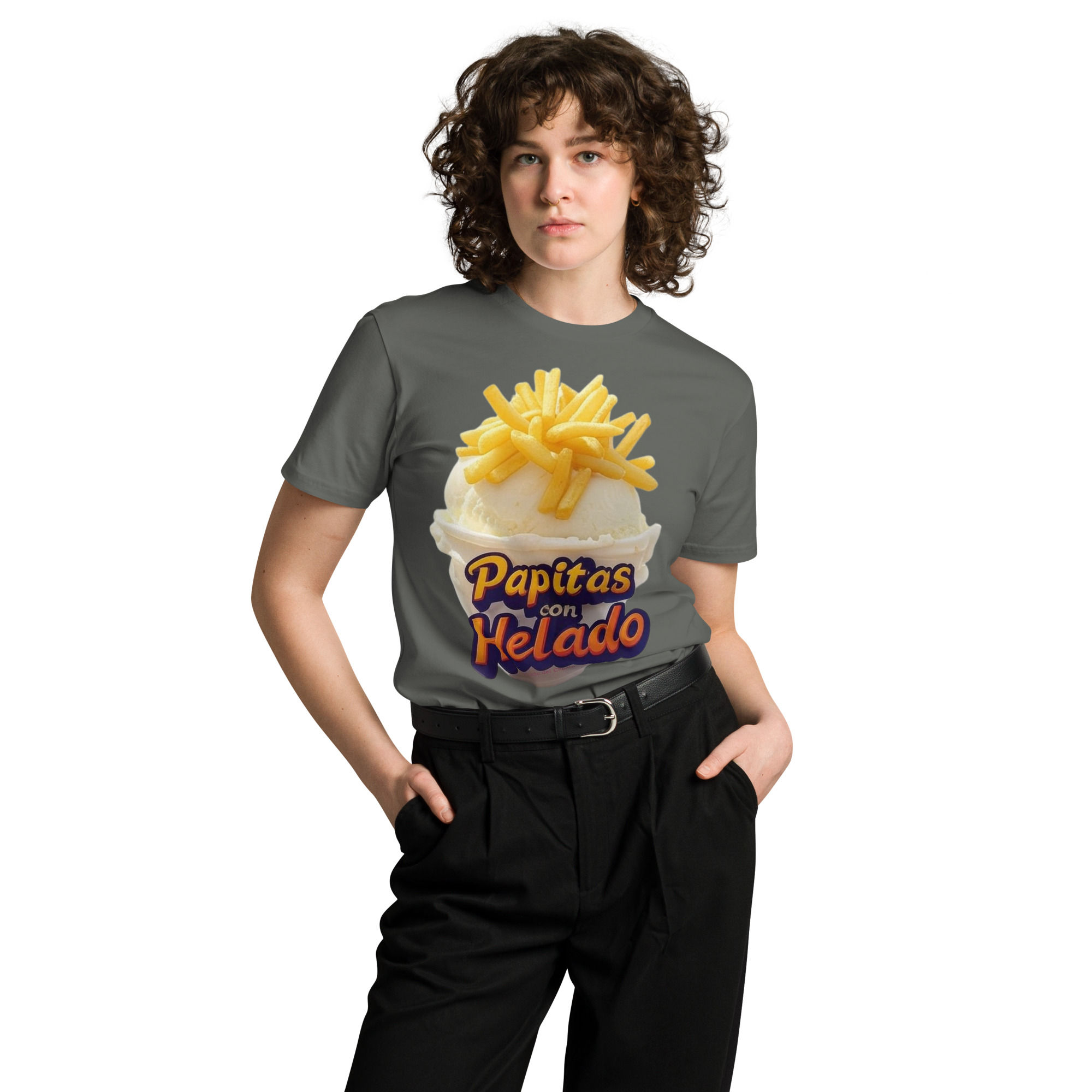 Papitas con Helado! - Unisex premium t-shirt