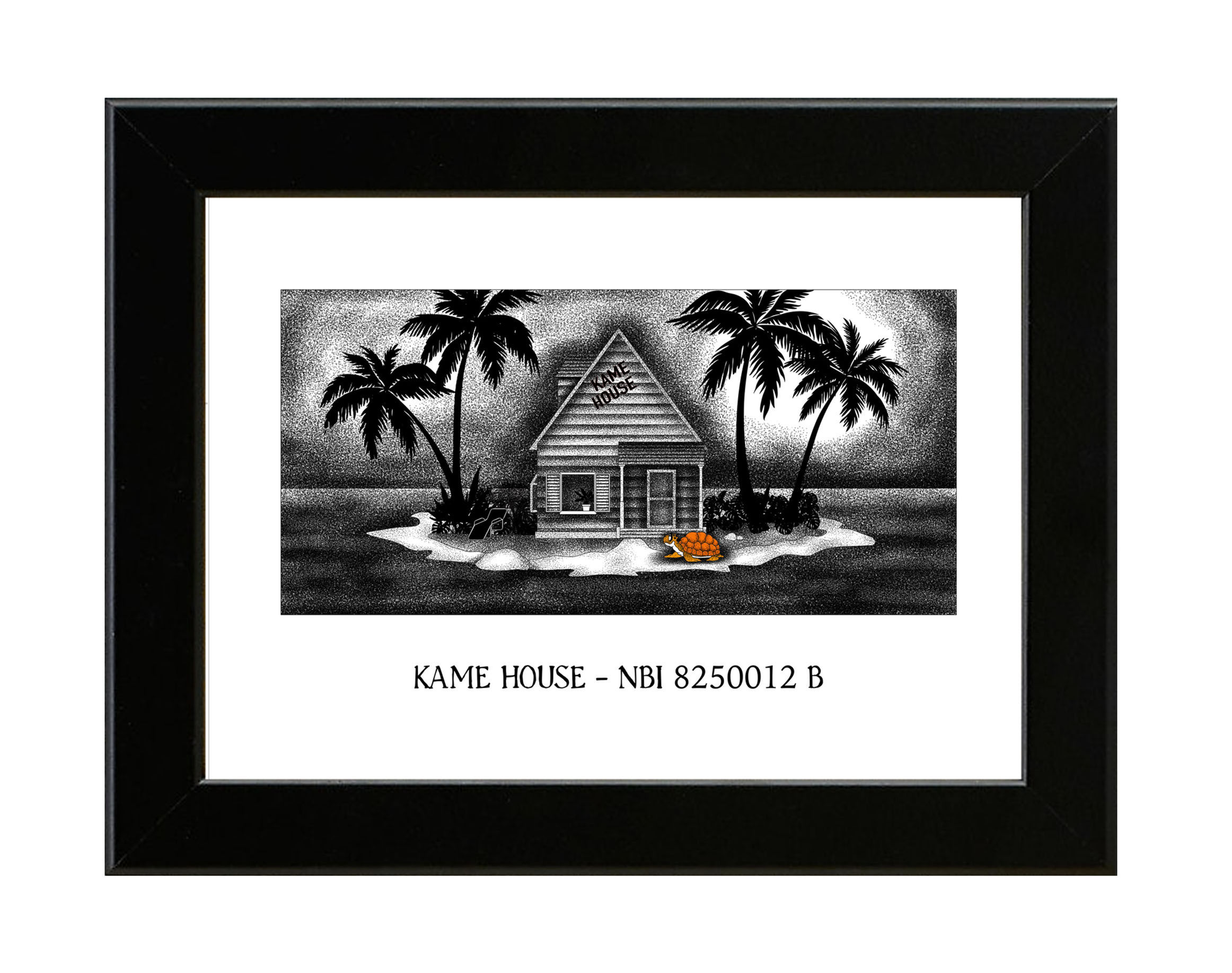 Kame House - Dragonball Z - Framed Art Print