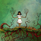 Je suis là.
Un livre jeunesse de Benjamin Chappe