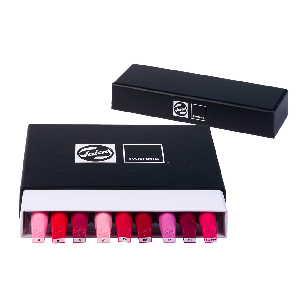 Pantone Marker 9er-Set - "Cool Red" offen