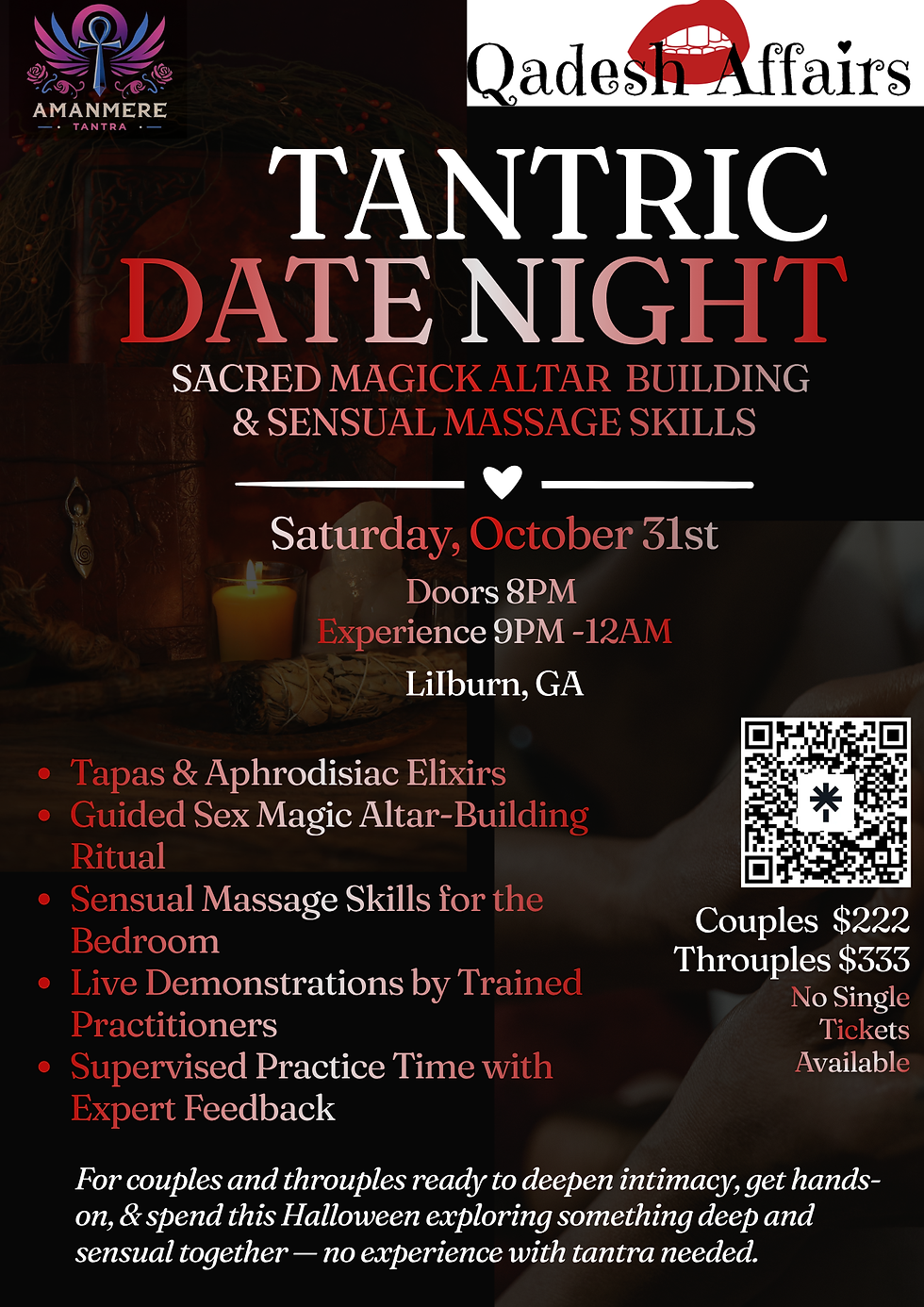 Tantric Date Night: Sex Magic & Sensual Massage