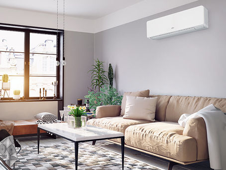A comfortable warm and dry home with a heat pump