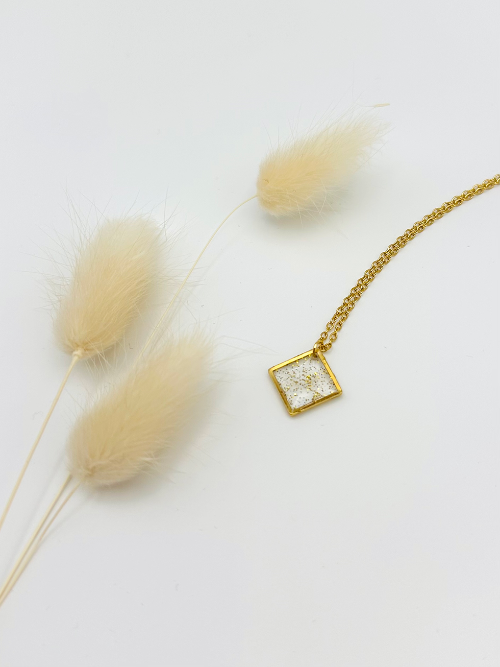 Miniature : Carré - Poudre d'or - Petit format
