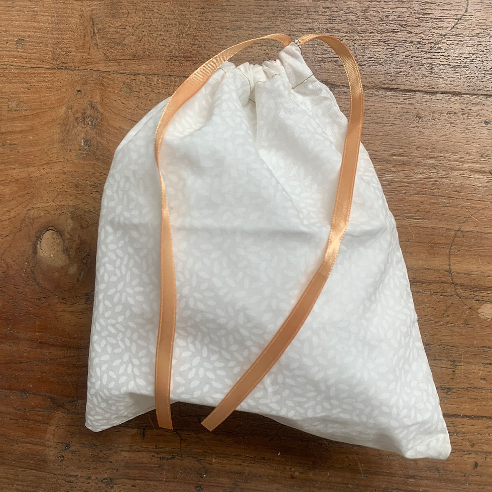 Miniature : Petit pochon ruban satin