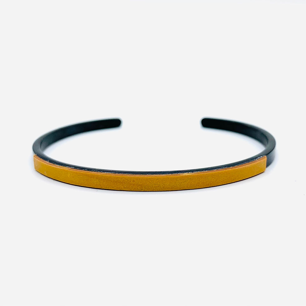 Mini jonc GOLD - AI Noir