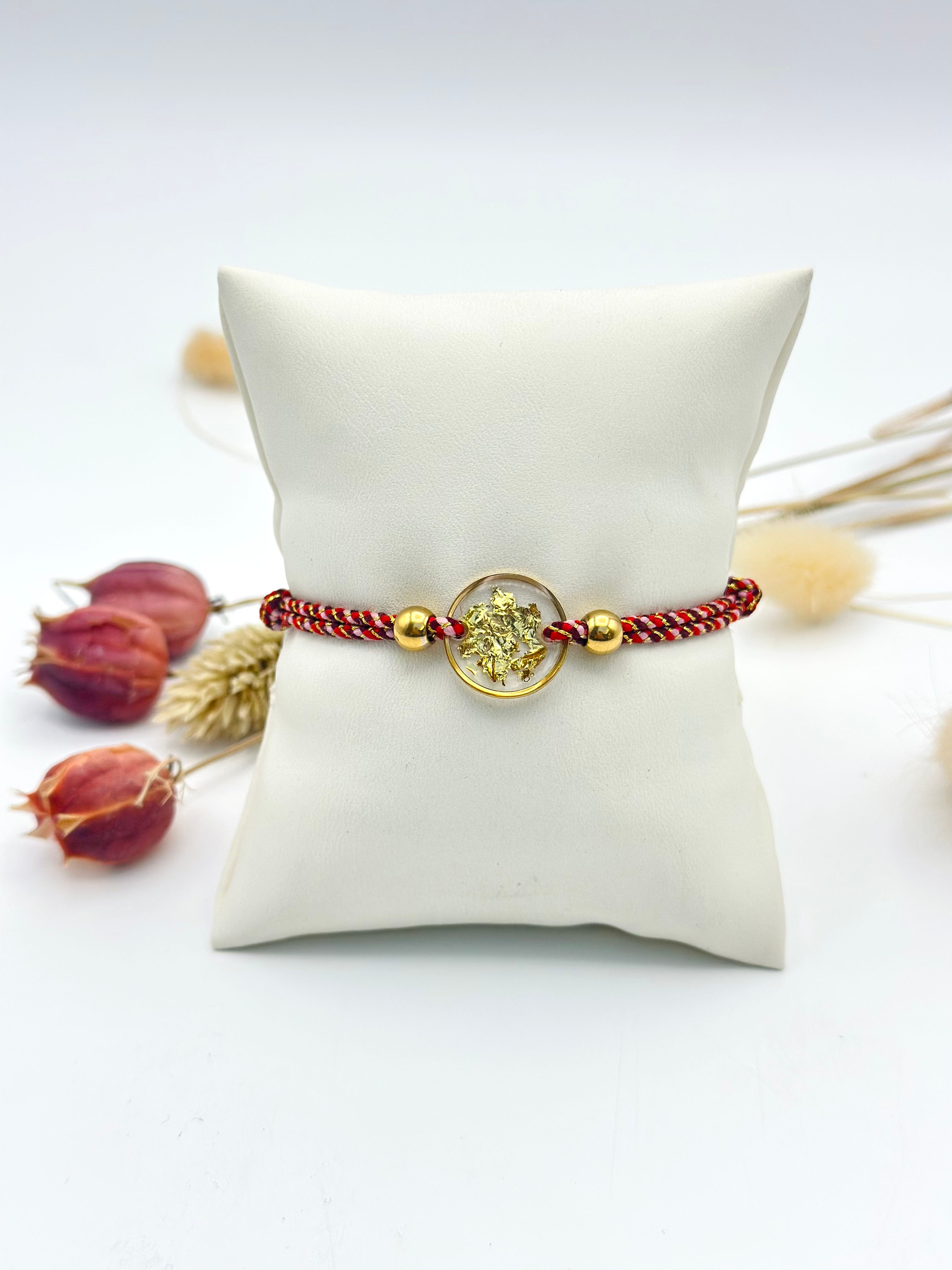 Rouge - Feuille d’or N°2