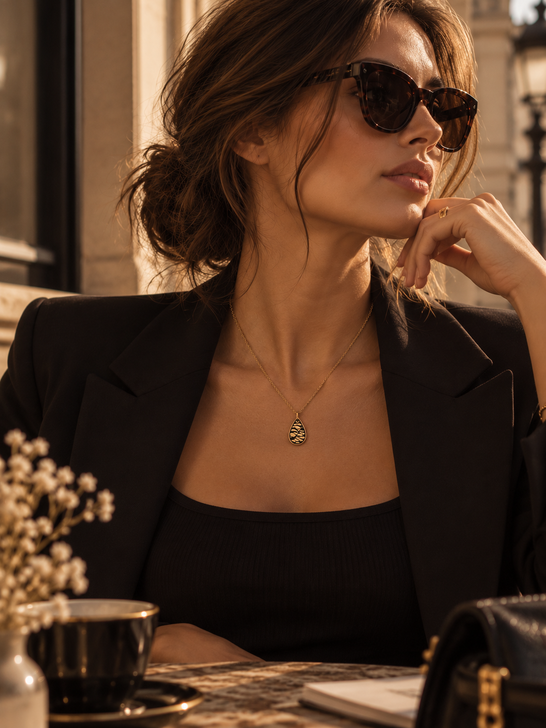 Collier Fauve d’Or - Petite Goutte