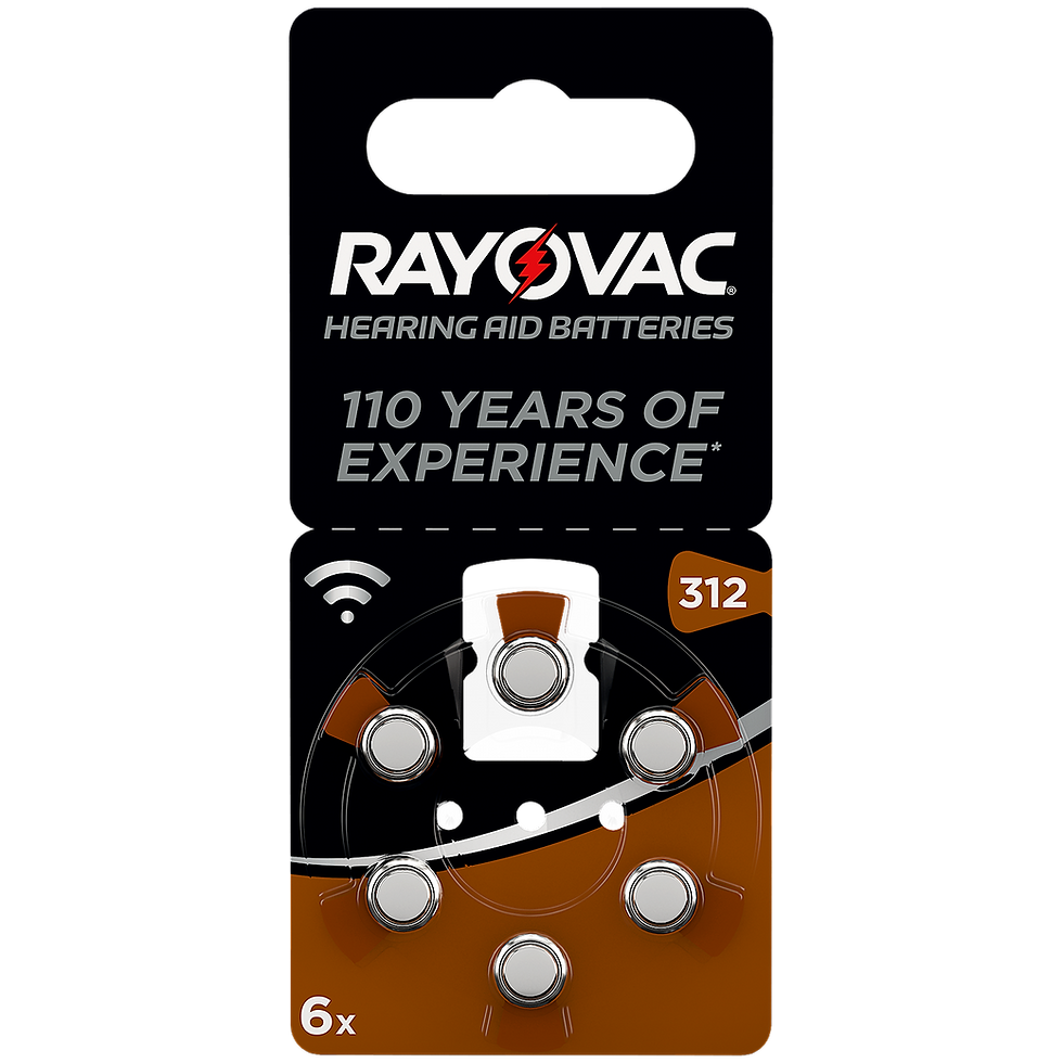 Piles pour appareils auditifs Rayovac