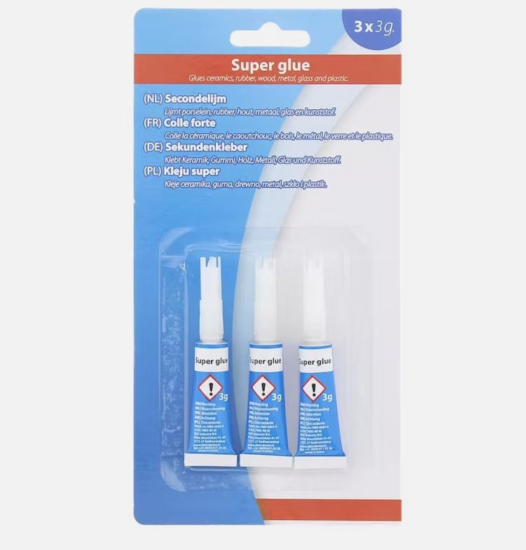 Colle forte 3 x 3 grammes