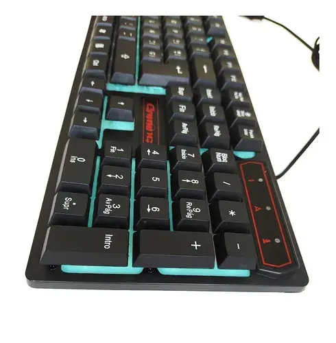 Miniature : Combo Gamer Clavier Avec Lumières + Souris Casque Tapis De Souris