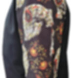 Thumbnail: Chef Jacket Patterned Unisex Short Sleeve Summer Chef Jacket Floral Head Pattern