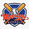 Warriors Baseball NC Logo - White.png