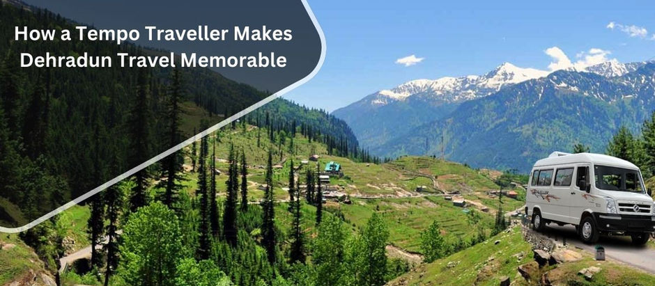 Tempo Traveller on rent in Dehradun