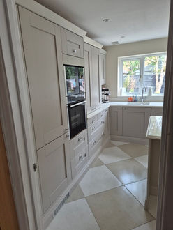 Kitchen diner conversion with a load-bearing wall removed in St Neots, photo 14