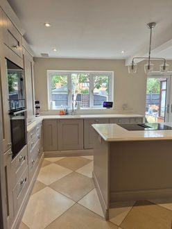 Kitchen diner conversion with a load-bearing wall removed in St Neots, photo 7